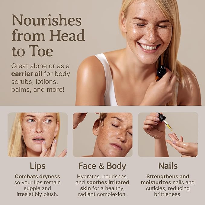 Bella Terra Oils - Black Castor Oil for Face 4oz - A Treasure of Vitamins & Ricinoleic Acid, For Radiant Skin Complexion