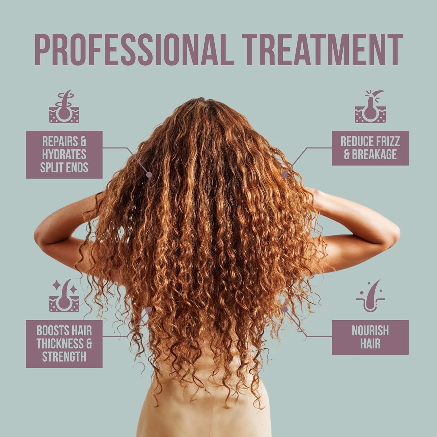 SAVION Rosemary Oil Hair Treatment Capsules - No Rinse Styling Hair Serum Capsules with Castor, Argan, Jojoba, Coconut, Tea Tree, Batana Oil - Hair Strengthening Serum for All Hair Types - 40 Capsules