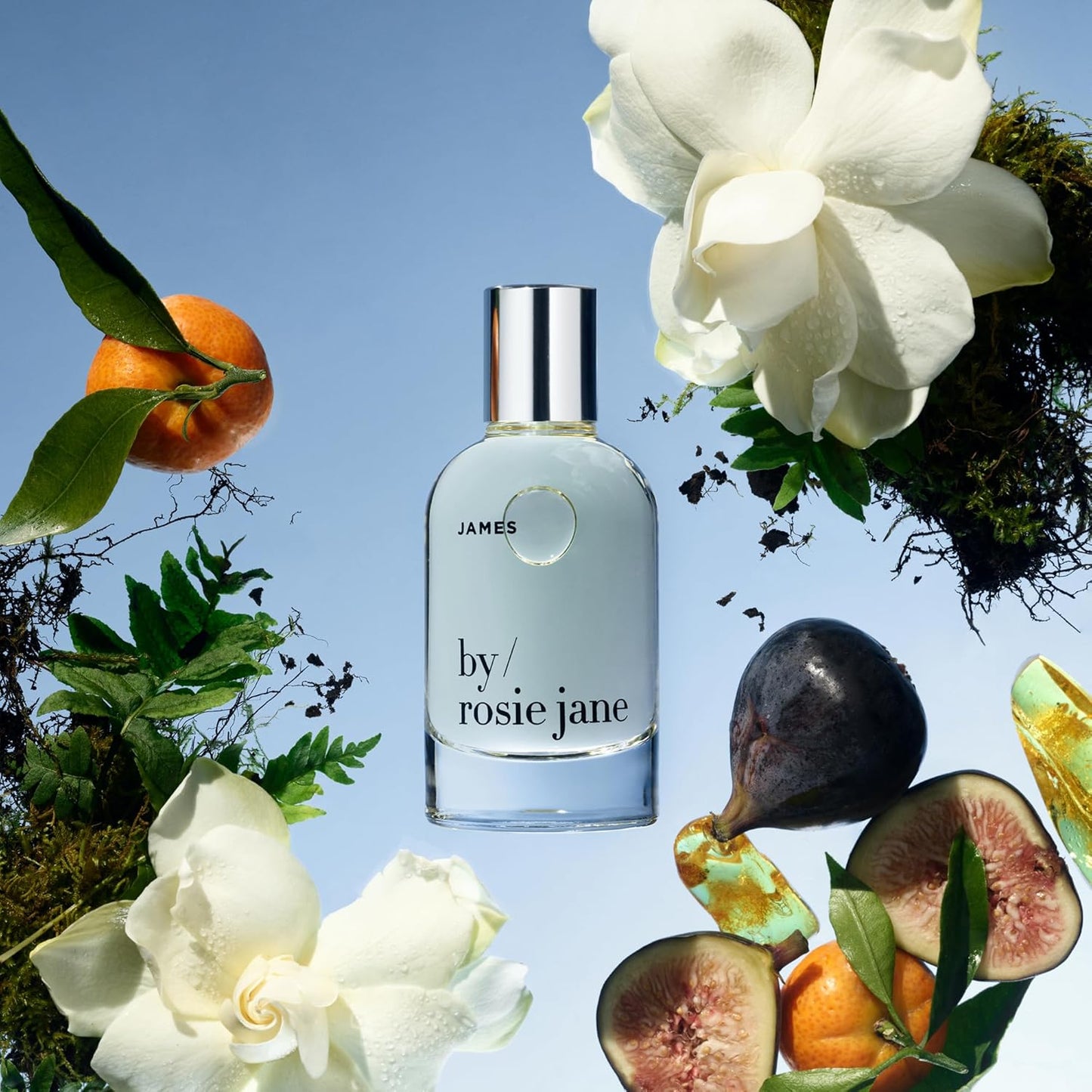 By Rosie Jane James Home & Away Bundle – Eau De Parfum Spray (50ml) + Travel Perfume Spray (10ml) – Clean Fragrance with Fig, Amber Woods & Gardenia Petals