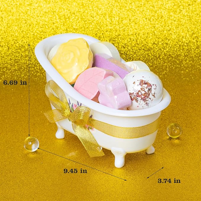 Mother's Day Gifts Spa Bomb Gift, Luxury Home Spa Bath Bomb Kit, 16pcs Bath Bomb for Kids Girls, Homemade Bathbombs with Essential Oil, Bath Spa Christmas Valentines Birthday Mothers Day Gifts for Mom