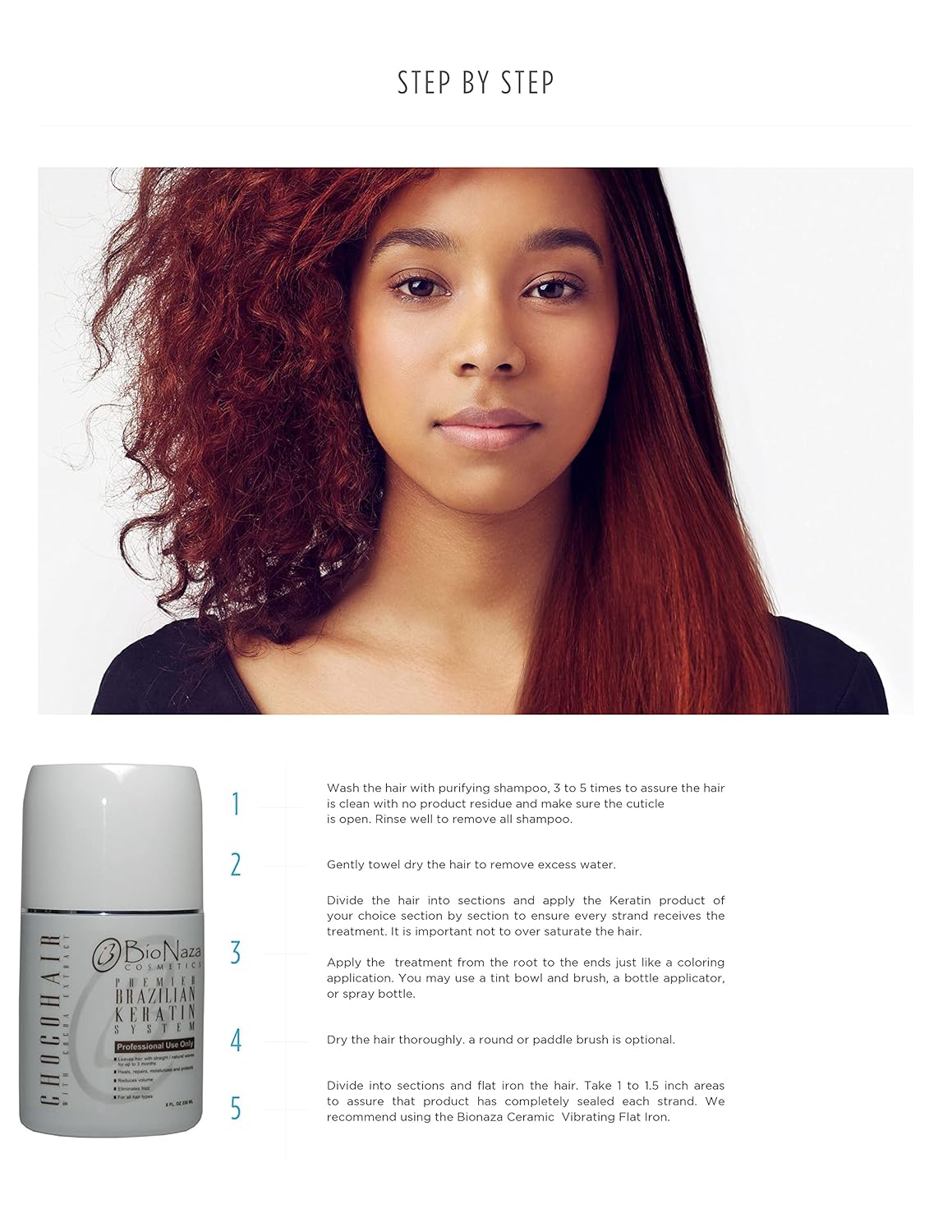 ChocoHair Brazilian Keratin Treatment 8 Oz (No Wait Time)