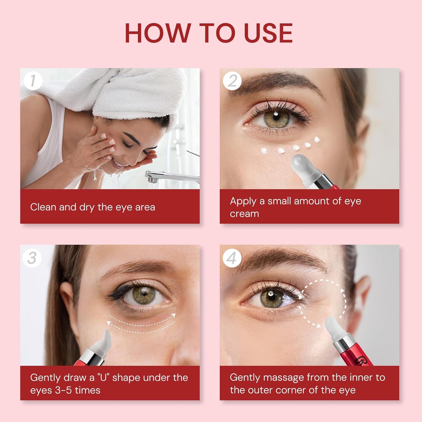 EnaSkin Retinol Anti-Aging Eye Cream: Instant Under Eye Bags Treatment & Rapid Wrinkle Repair - Tightening & Reduce Puffiness for Women, Day & Night, 0.85 fl.oz