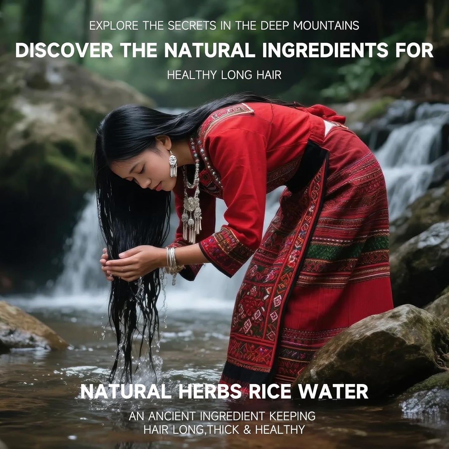 Hair Growth Serum Oil for Women - Rosemary Batana Rice Water Biotin Hair Spray for Hair Growth - Hair Growth Thickening Product - Hair Loss/Shedding,Thin, Dry & Damaged for Women Men(60 ML/2.0FL.oz)