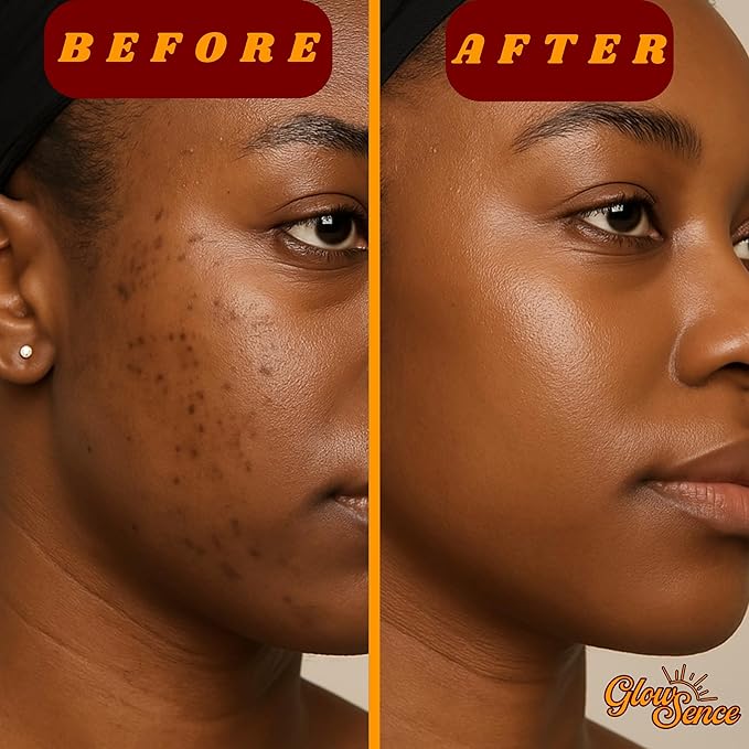 Skincare Oil - Turmeric, Argan, Jojoba, Vitamin E & Roseship - Natural Face & Body for Acne-Prone Skin, Dark spots & Scars - 100% Plant-Based skincare - 2 oz