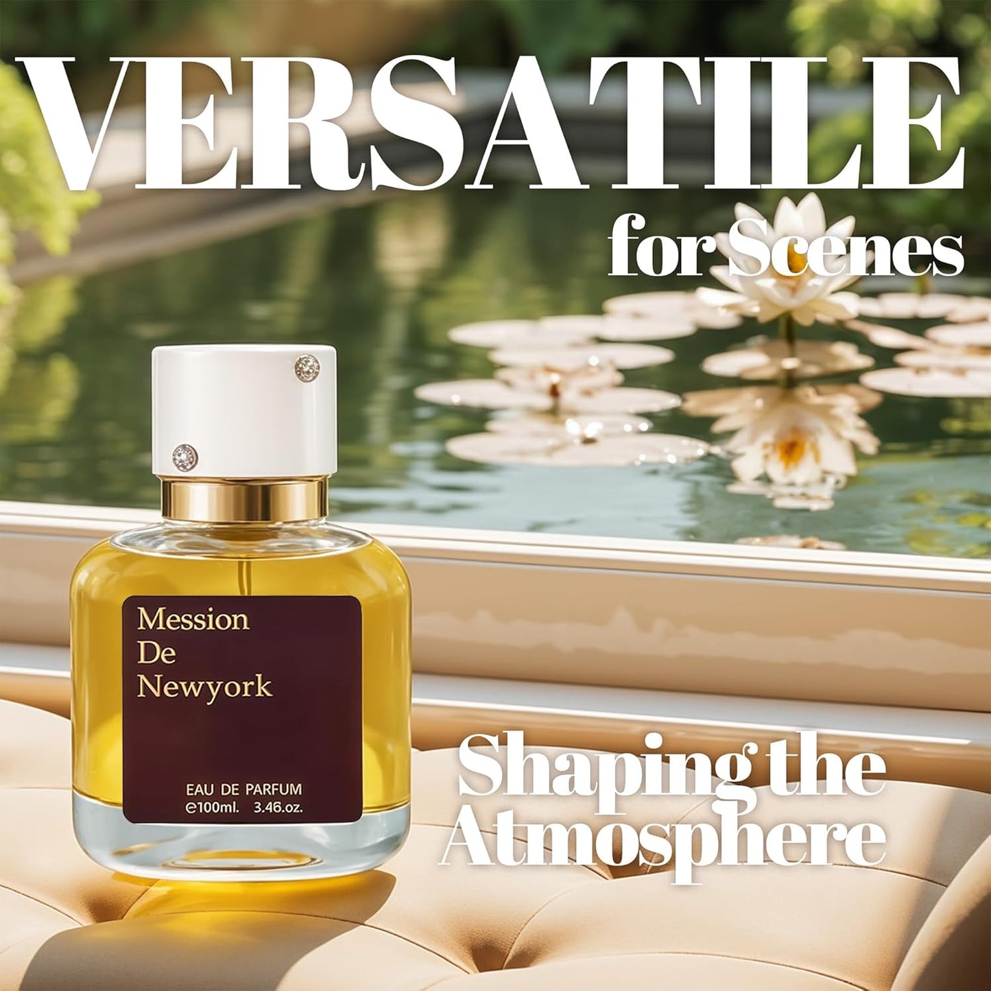 Mession De New York Women Perfume Fresh Floral Scent Eau De Parfum Natural Spray Women Fragrance 3.4 Fl Oz