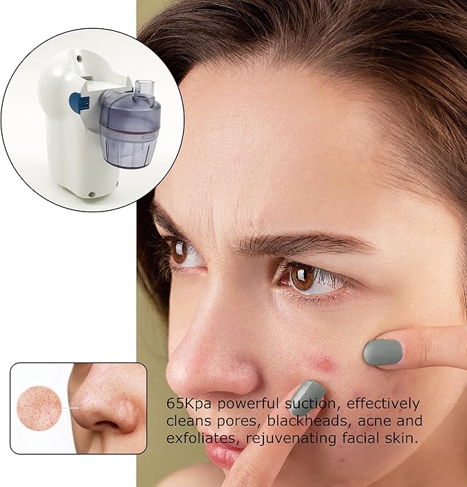 2 in 1 USB Electric Nano Mister, 0.06 MM Nanometer High Pressure Face Mister, Humidifier for Face, 170 Grams Nasal Cleansing Machine, Wound Cleaning Mist Sprayer, Feminine Care Mini Mister