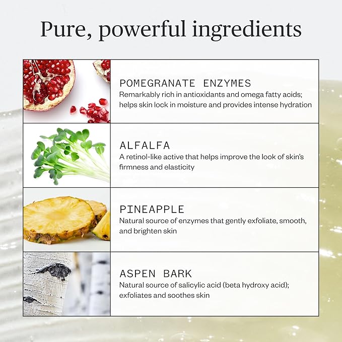 Ursa Major Natural Face Mask | Exfoliates, Brightens and Clarifies Skin | Vegan, Cruelty-Free, Non-Toxic (1.57 fluid ounces)