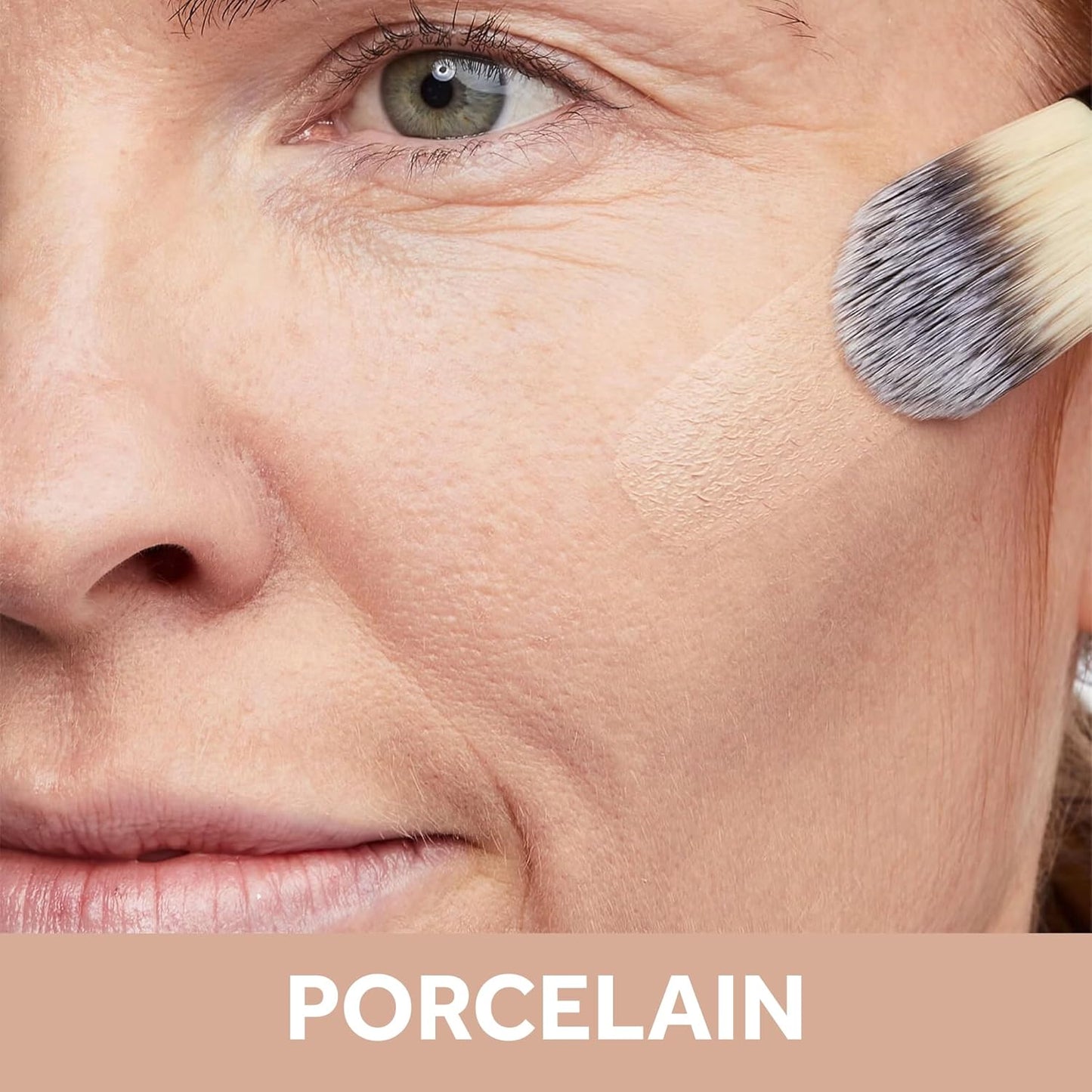 No7 Restore & Renew Multi Action Serum Foundation - Porcelain - Liquid Foundation Makeup with Vitamin C, Vitamin E & Collagen for Face - Beauty Skin Serum Formula with Medium Coverage (30ml)