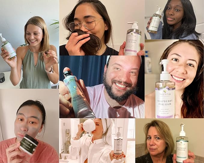 Tree to Tub Lavender Shea Butter Body Lotion for Dry Skin - Moisturizing Sensitive Skin Lotion - Shea Butter Hand Cream for Dry Cracked Hands - Moisturizing Sensitive Skin Hand