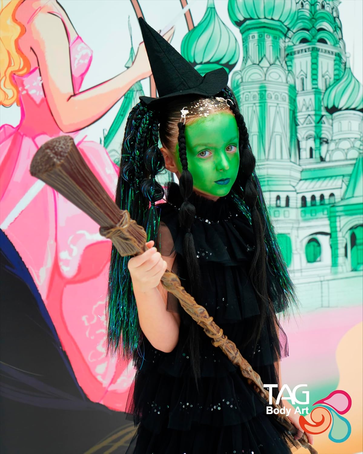 TAG Face and Body Paint - Regular Medium Green 32gm