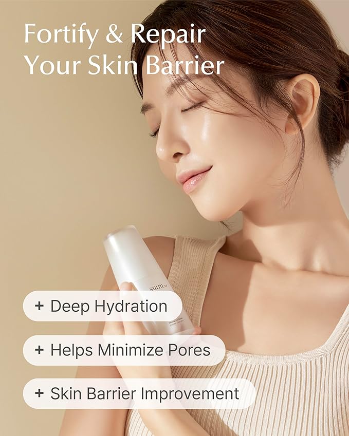 SU:M Micro-Active Repair Serum Set (3-piece set) - Hydrating and Calming Korean Skincare Serum for Sensitive and Acne-Prone Skin, Reduces Pores and Enhances skin tone