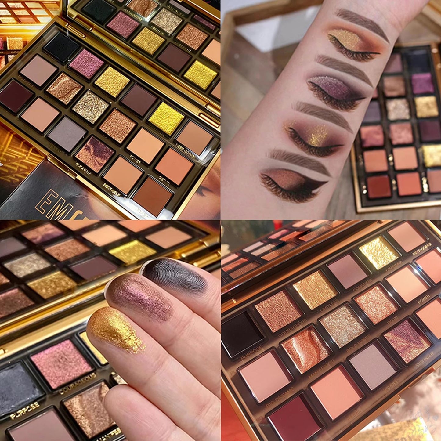 Makeup Sets for Women All in One Makeup Kit with Eyeshadow, Foundation, Lipstick, Brushes, Eyeliner Stamp, Eyeliner,Mascara, Eyebrow Pencil, False Eyelashes