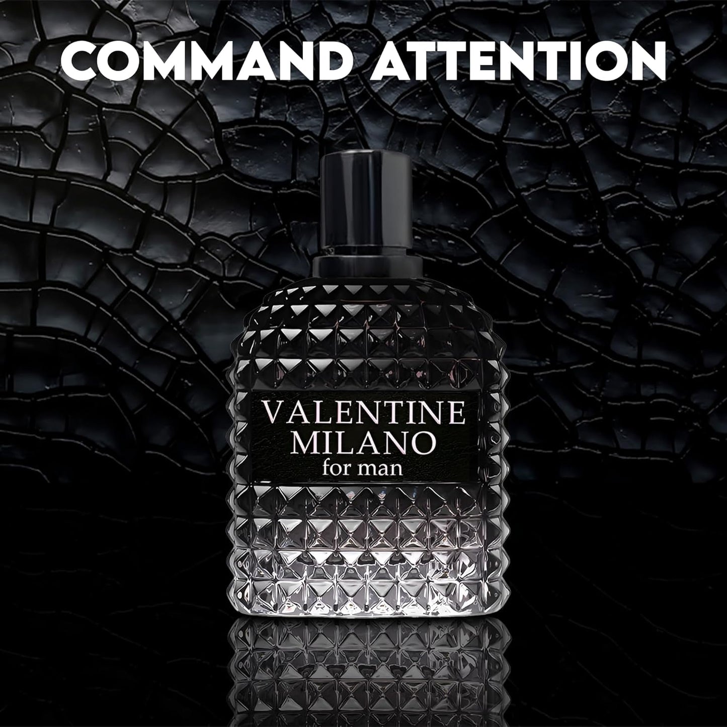 2PCS Valentine Milano/Azure Pour Homme Eau De Toilette for Men-Fresh,Romantic Scent Perfume for Men 3.4 Fl Oz Each Mens Cologne For All Skin Daily Used