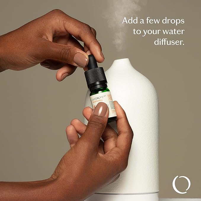 LIVEDROPS 24/7 Good Geranium Essential Oil - Sublime Scent of Geranium - Crafted in France - Pure & Natural - Aromatherapy - Dilute in Carrier Oil for The Skin or use in a Diffuser