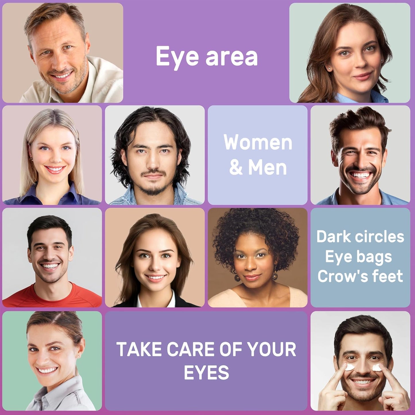 2025 Latest Caffeine Eye Cream:[30+ SGS Certified] [Used by Over 1M Fans] Anti-aging Eye Cream to eliminate dark circles, puffiness, and fine lines.1.7 fl oz, for Women& Men