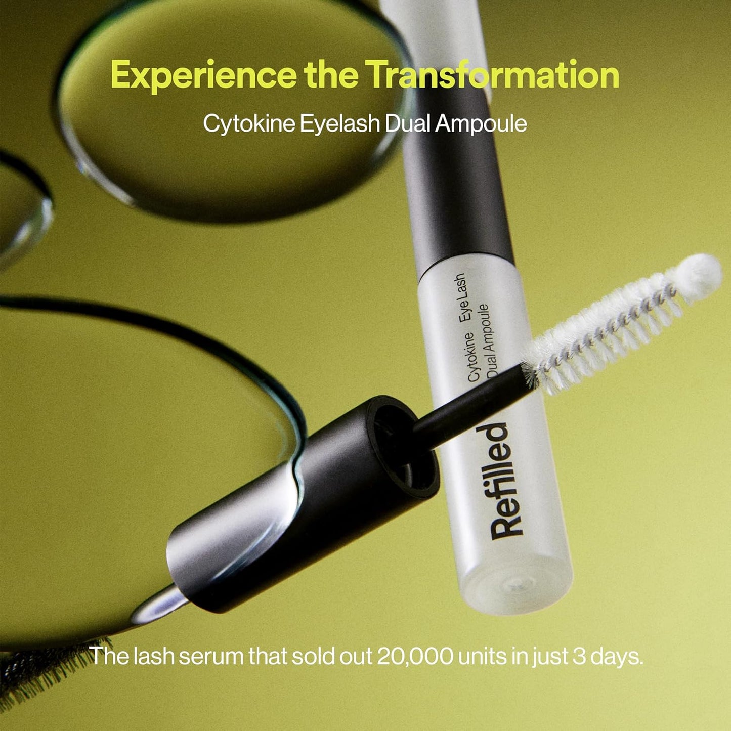 [Refilled] Cytokine Eye Lash Dual Ampoule (10ml, 0.34 Fl. Oz.)