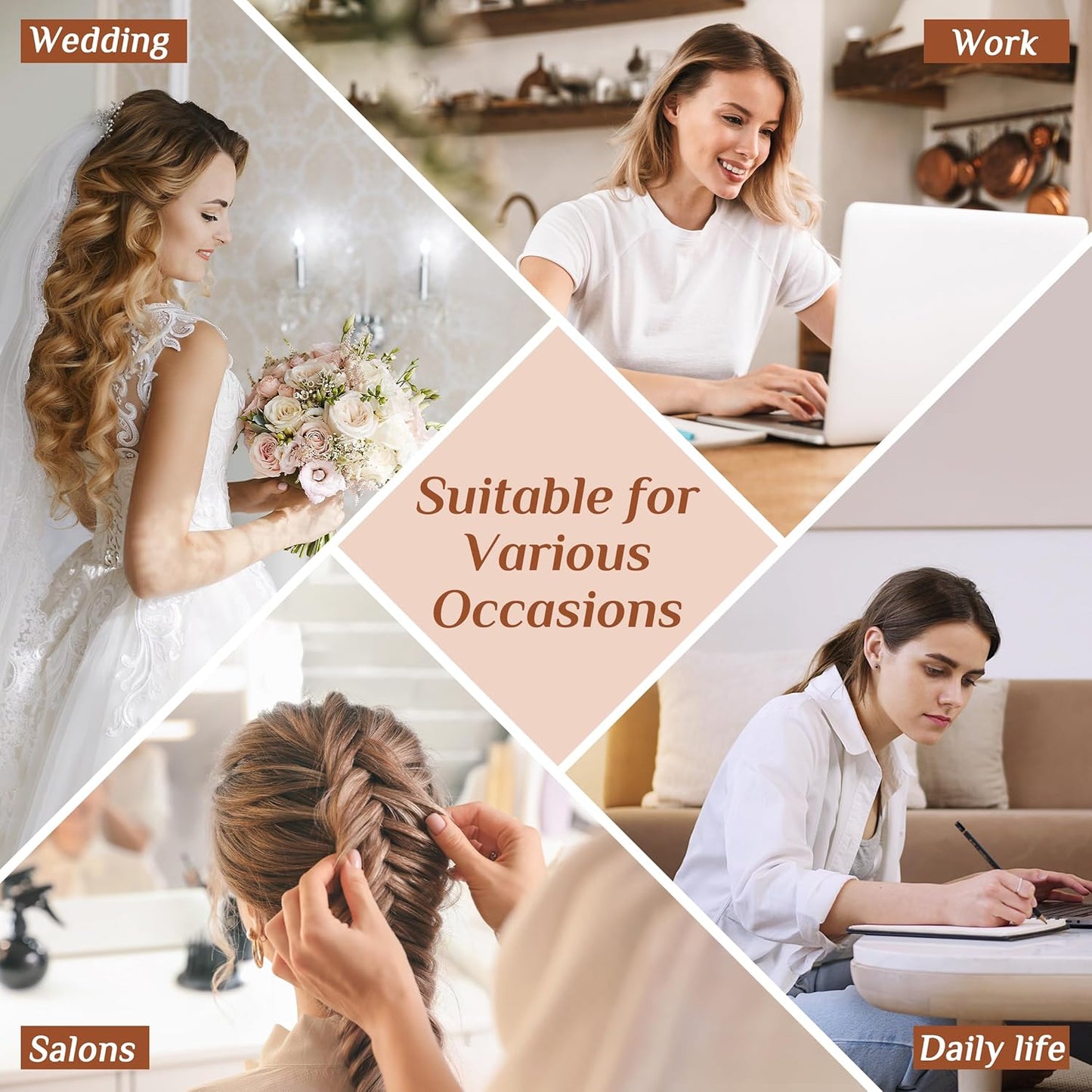 Bobby Pins Blonde Hair, 500 Pcs Blonde Bobby Pins, 2 Inch Premium Bobby Pin, Secure Hold Bobby Pins with store box, Hair Pins for Women and Girls