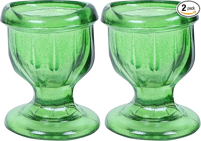 Glass Eye Wash Cup with Engineering Design to Fit Eyes for Effective Cleansing Superior, Smooth Edge,Snug Fit- with Storage Container Soothing Relief from Allergens, Irritants, Makeup, Dust, Dry Eyes