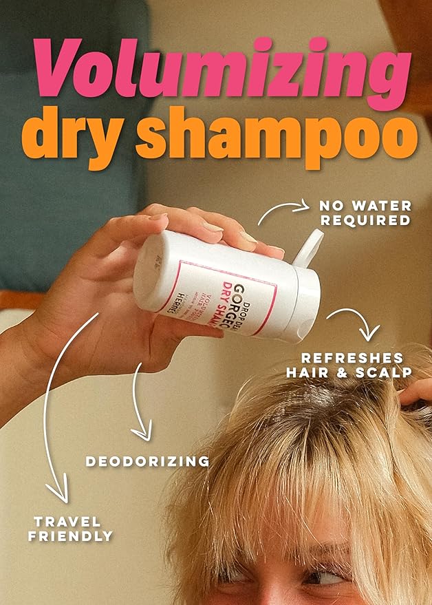 Handmade Heroes Volumizing Hair Powder Dry Shampoo and Cuticle Oil for Strengthening Nails and Cuticles