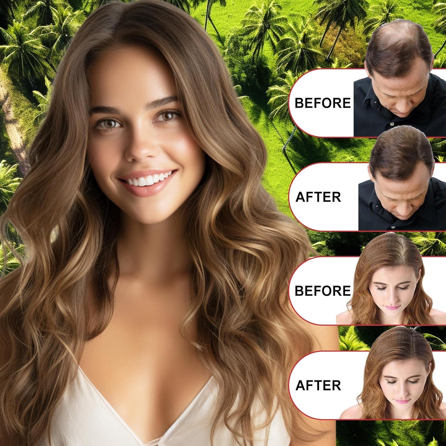 Batana Oil for Hair Growth - 100% Pure From Honduras - Dr. Sebi - Raw, Moisturizing for Scalp - Promotes Thickness for Men & Women