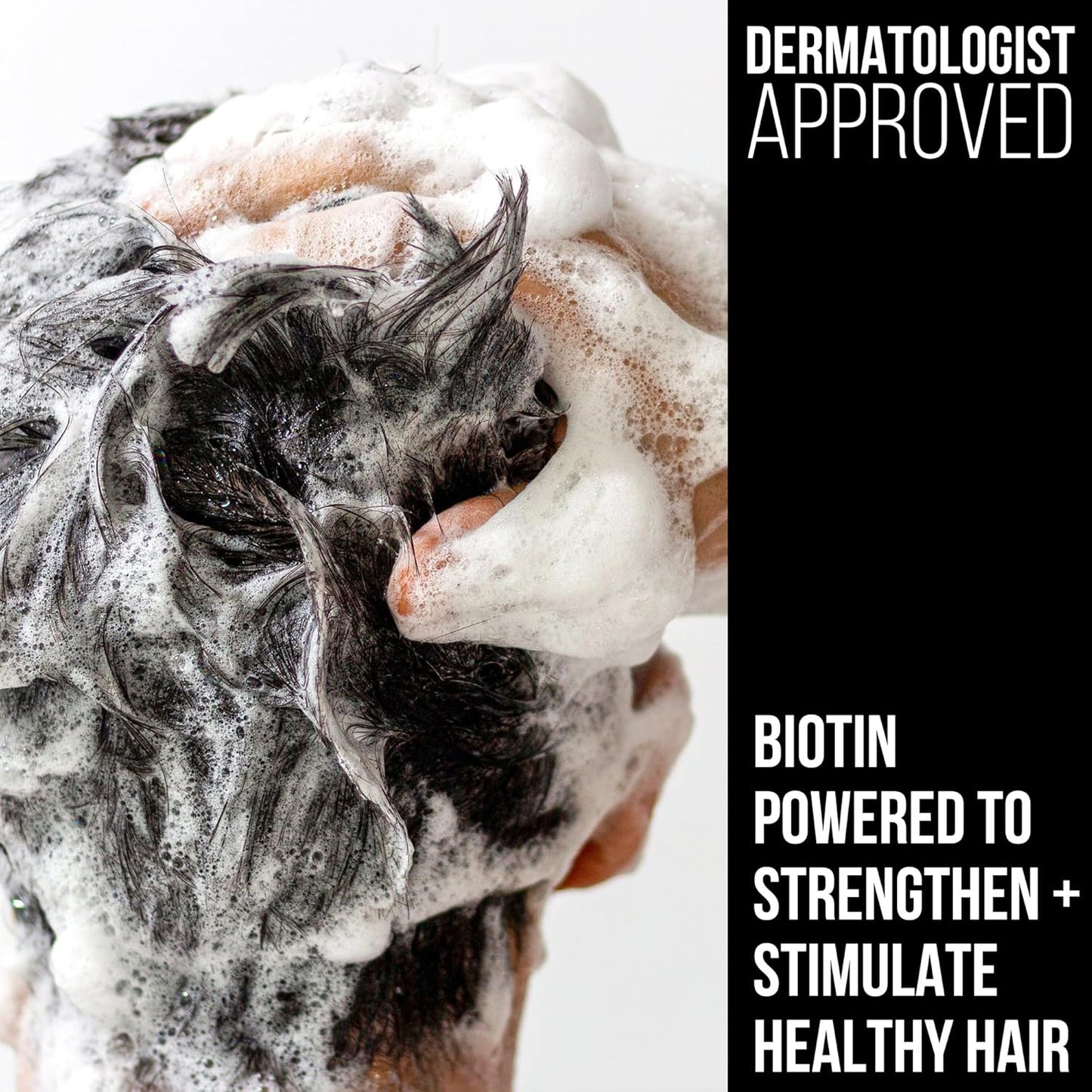 2-in-1 Mens Shampoo and Conditioner - Biotin Hair Thickening Shampoo for Men - SLS-free and Paraben-Free