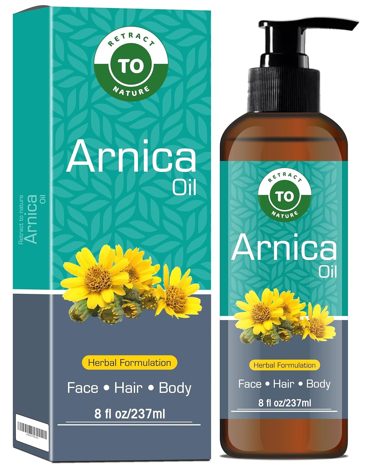 Arnica Hair Oil - 8 floz/237ml