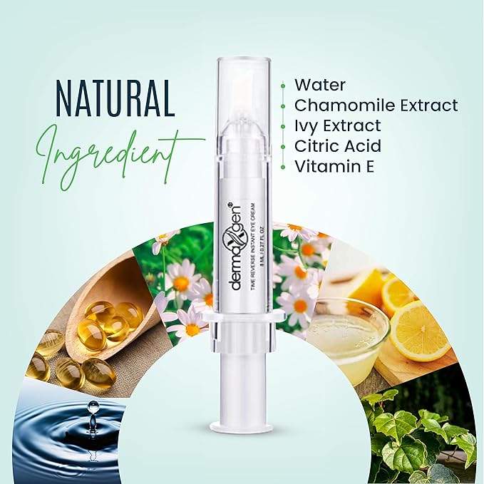 Instant Eye Cream Duo – Lightweight Formula for Hydrating & Refreshing Under-Eye Area, Reducing the Appearance of Puffiness & Dark Circles.