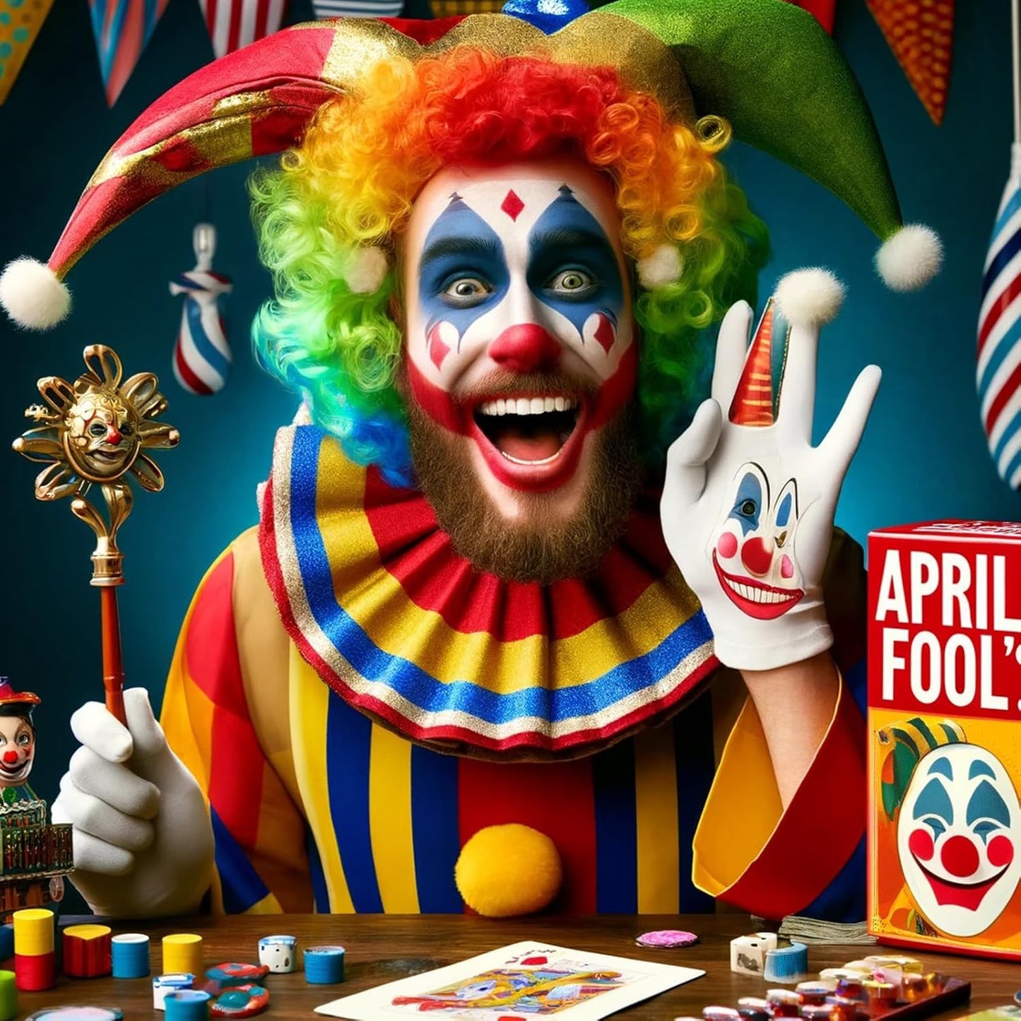 MEICOLY Red White Blue Face Body Paint Set,4th of July Accessories,4th of July Face Paint,4th of July Outfits for Women,Patriotic Independence Day Pride Face Paint with Painting Brushes and Sponges