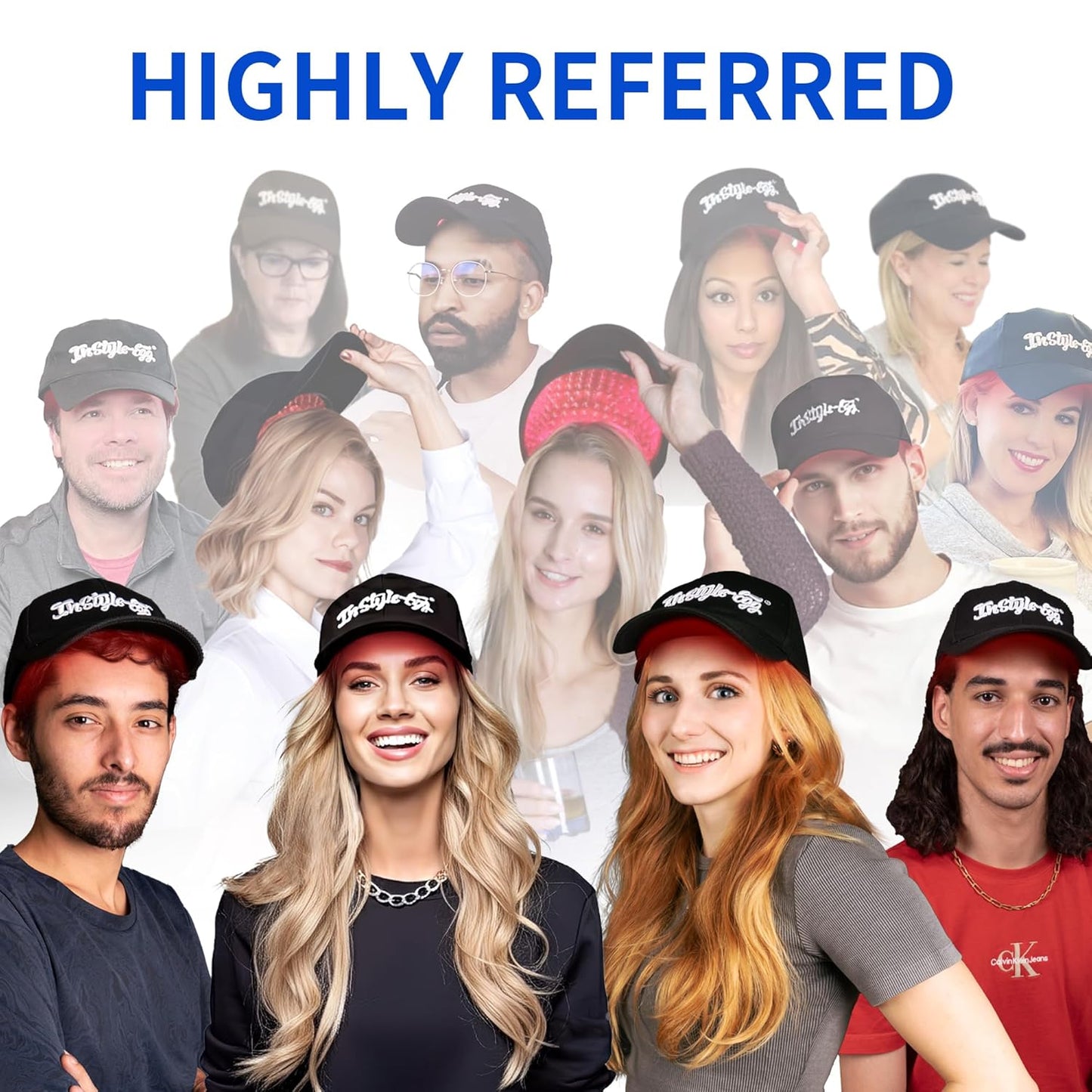 Instyle Egg Laser Cap 272 for Hair Growth, Hair Regrowth System for Men/Women, Scalp Treatment to Stop Hair Loss and Regrows Thinning Hair, laser hair regrowth