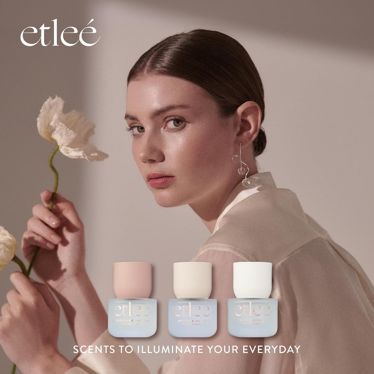 French Vanilla Eau de Parfum 1.01oz, Long Lasting Perfume Inspired by Kay Vanilla 28, Oriental Notes With Pear, Musk, Amber, Rose, Lily, Patchouli & Sandalwood, Luxury Fragrance for Women & Men