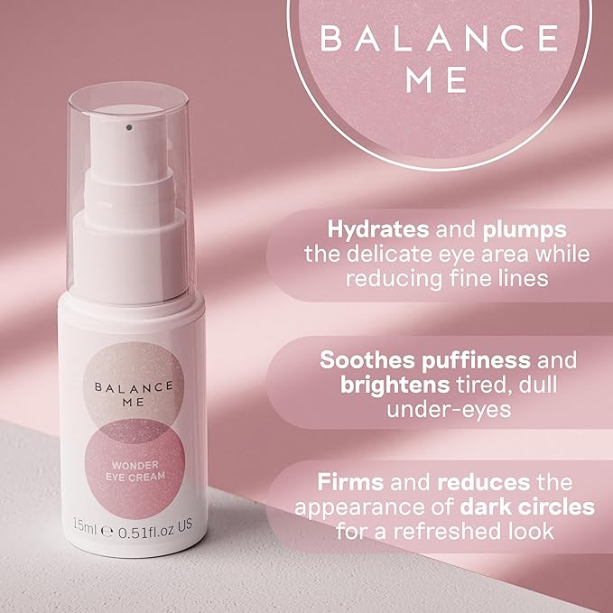 Balance Me Gift Set Renew + Revitalise Vitamin C Repair Serum, Wonder Eye Cream, 2 award winning products, Renew and Revitalise skin, Vegan/Natural Skin Care - 1 each