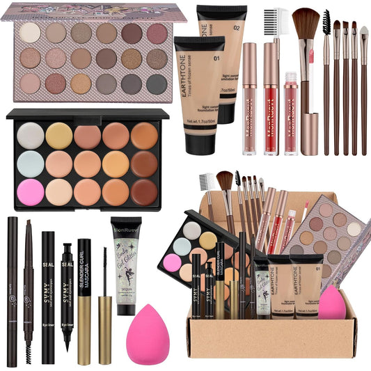 Makeup Kits for Teens Girls Makeup set for Women Makeup Set for Teenager Eyeshadow Primer Makeup Set Gift for Teens Women Full Kit Girls