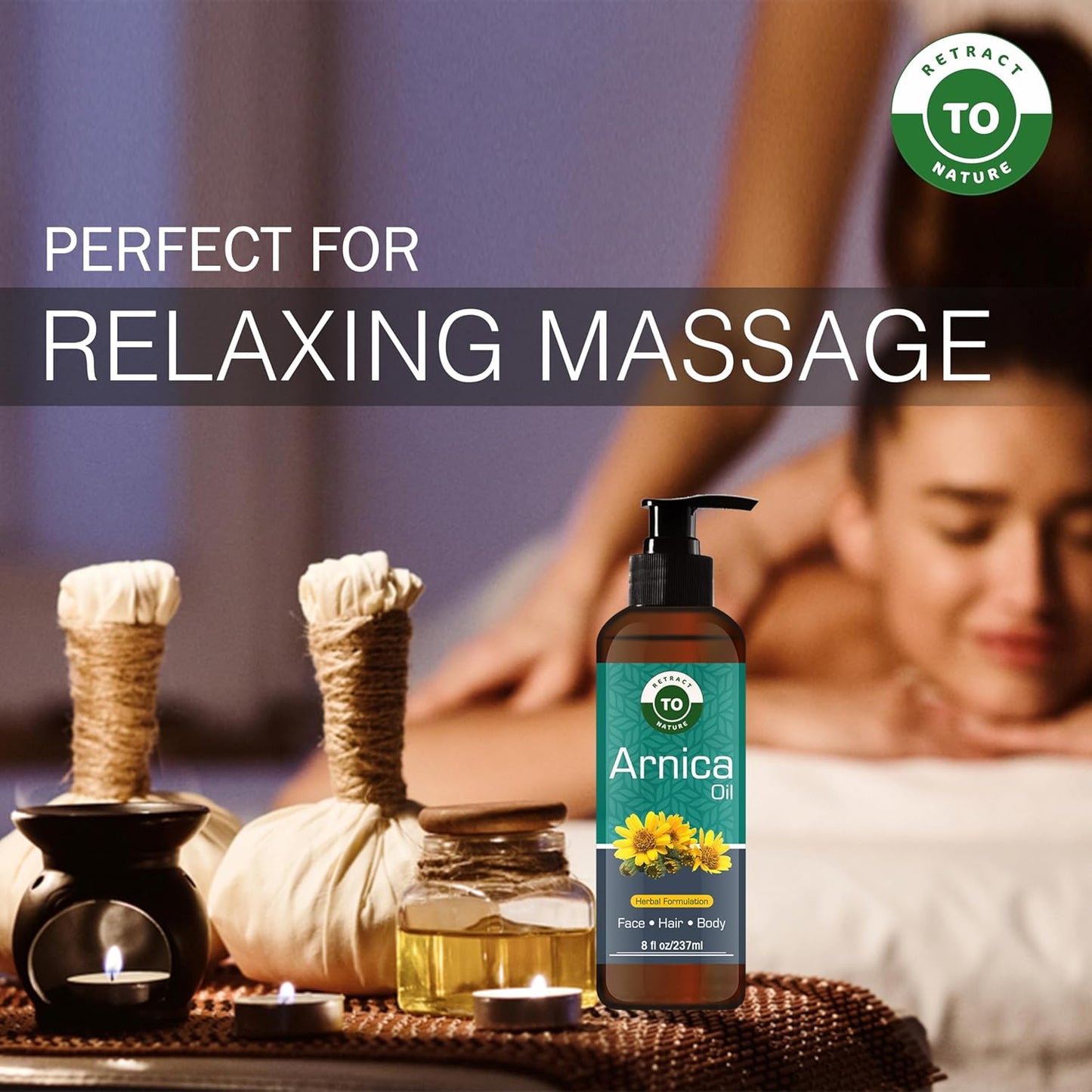 Arnica Hair Oil - 8 floz/237ml