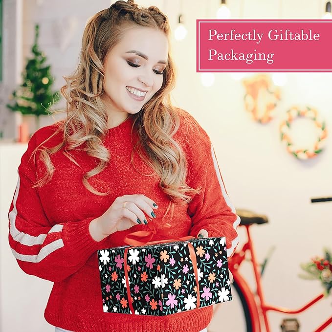 FinchBerry Happy Birthday 2 Piece Gift Set - Unique Birthday Gifts for Women: Mom, Sister, Wife, Girlfriend, Daughter, Friends & Family- Includes Blanche Bar Soap (4.5 oz) & Travel Hand Cream (1 oz)