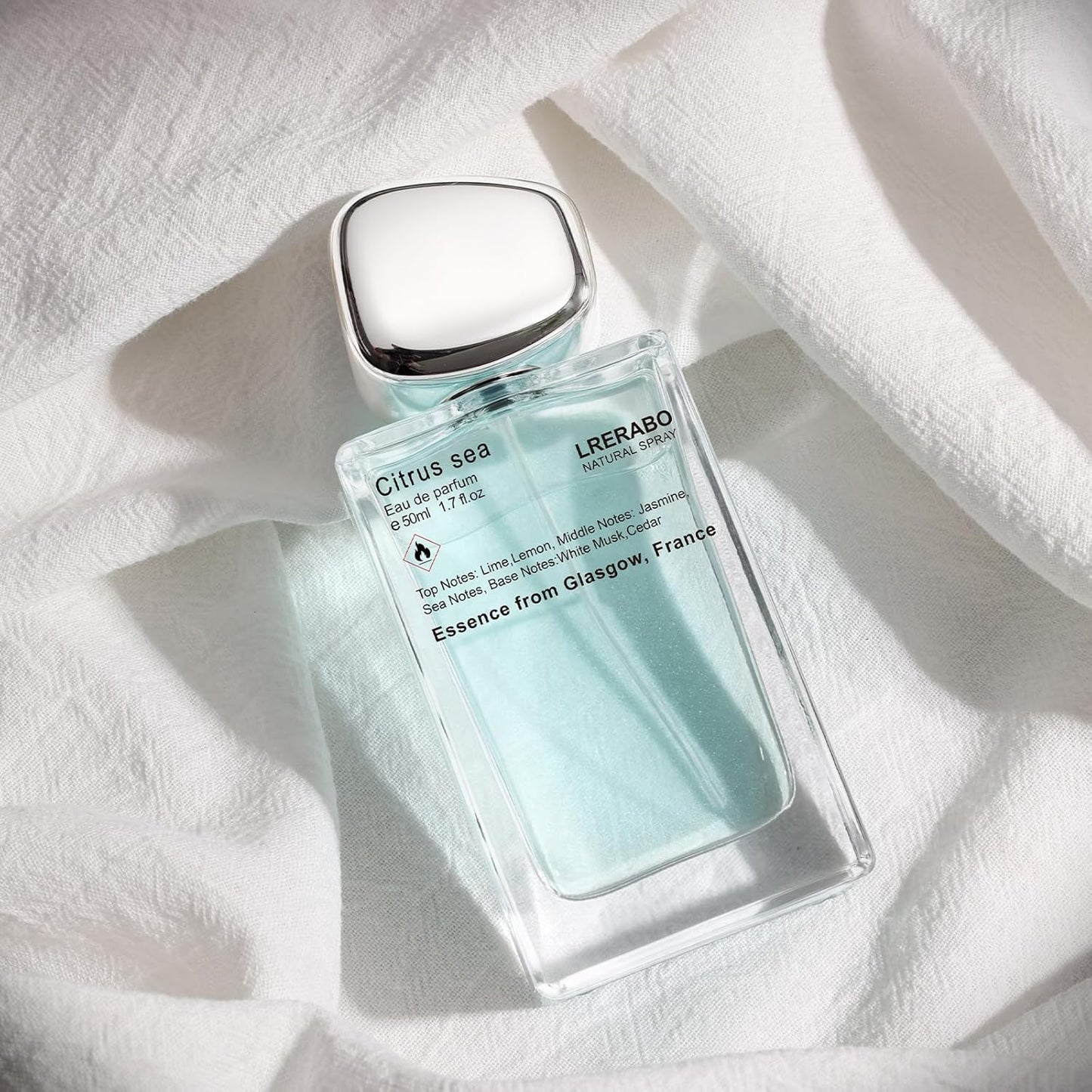 Marine Citrus Eau de Toilette - Inspired by G.A.'s Aqua di. Giò Cologne for Men, Perfume with Bergamot notes, Jasmine, White Musks, Patchouli, Cedarwood - Fragrance Spray 50 ml | 1.7 oz