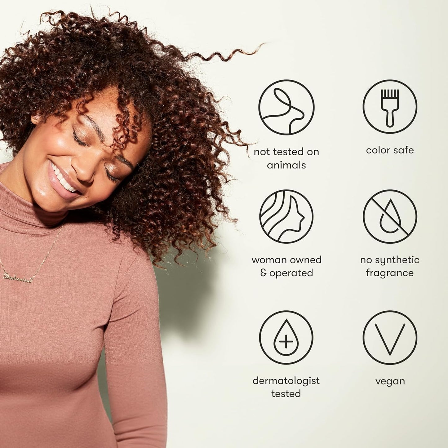 Odele Vegan Leave-In Conditioner, for Deep Moisture, Detangling, Frizz Control, Weightless Shine, and All Hair Types + Textures, 8 fl oz