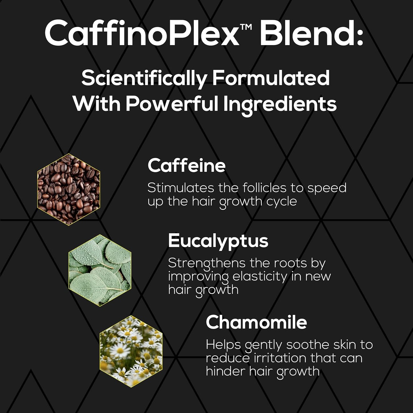 Hair Solaye Conditioner for Silky Smooth Hair Growth - Caffeinated Compounds with Chamomile Extract, Women & Men, 8 fl oz, 2 Minute Hair Treatment, Unisex