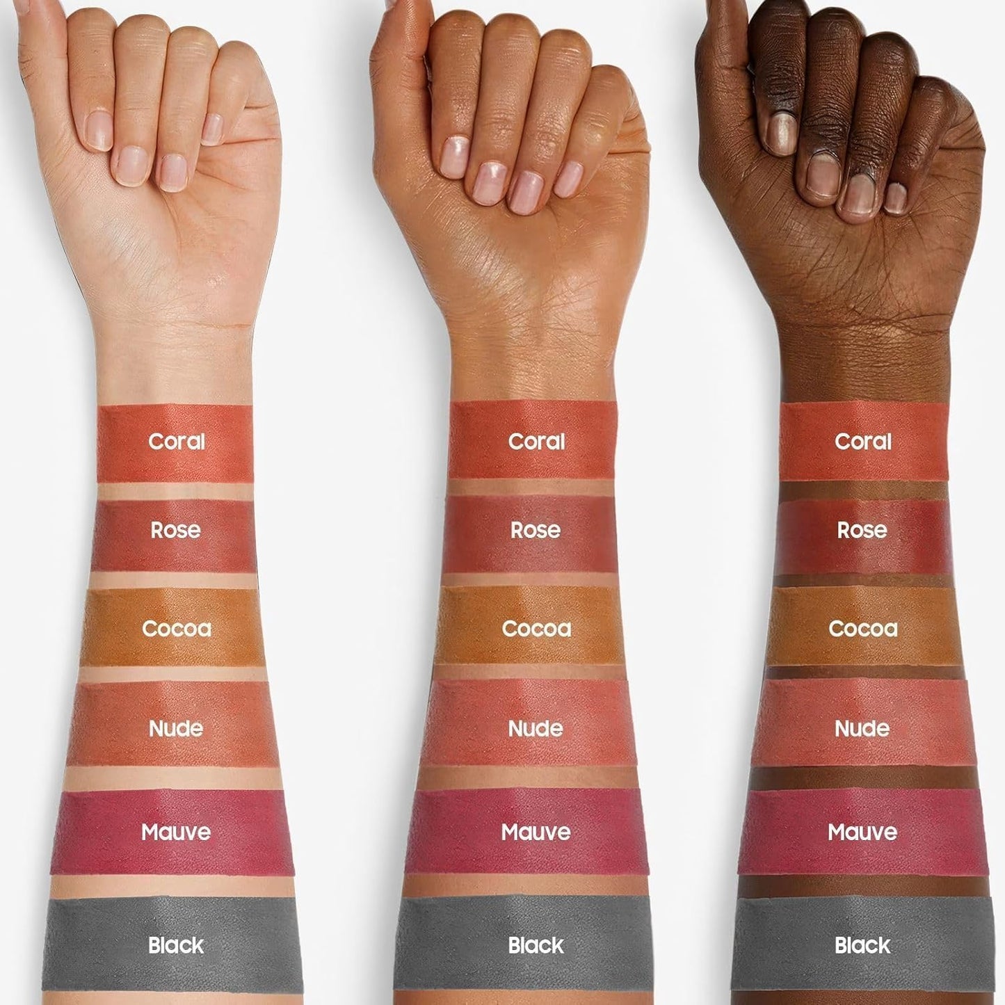 Peel Off Lip Stain Natural Lip Color - Waterproof Lip Liner Stain for Women All Skin Types, Lip Liner Long Lasting Transfer Proof & Smudge-Proof Moisturizing Easy to Use (Black)