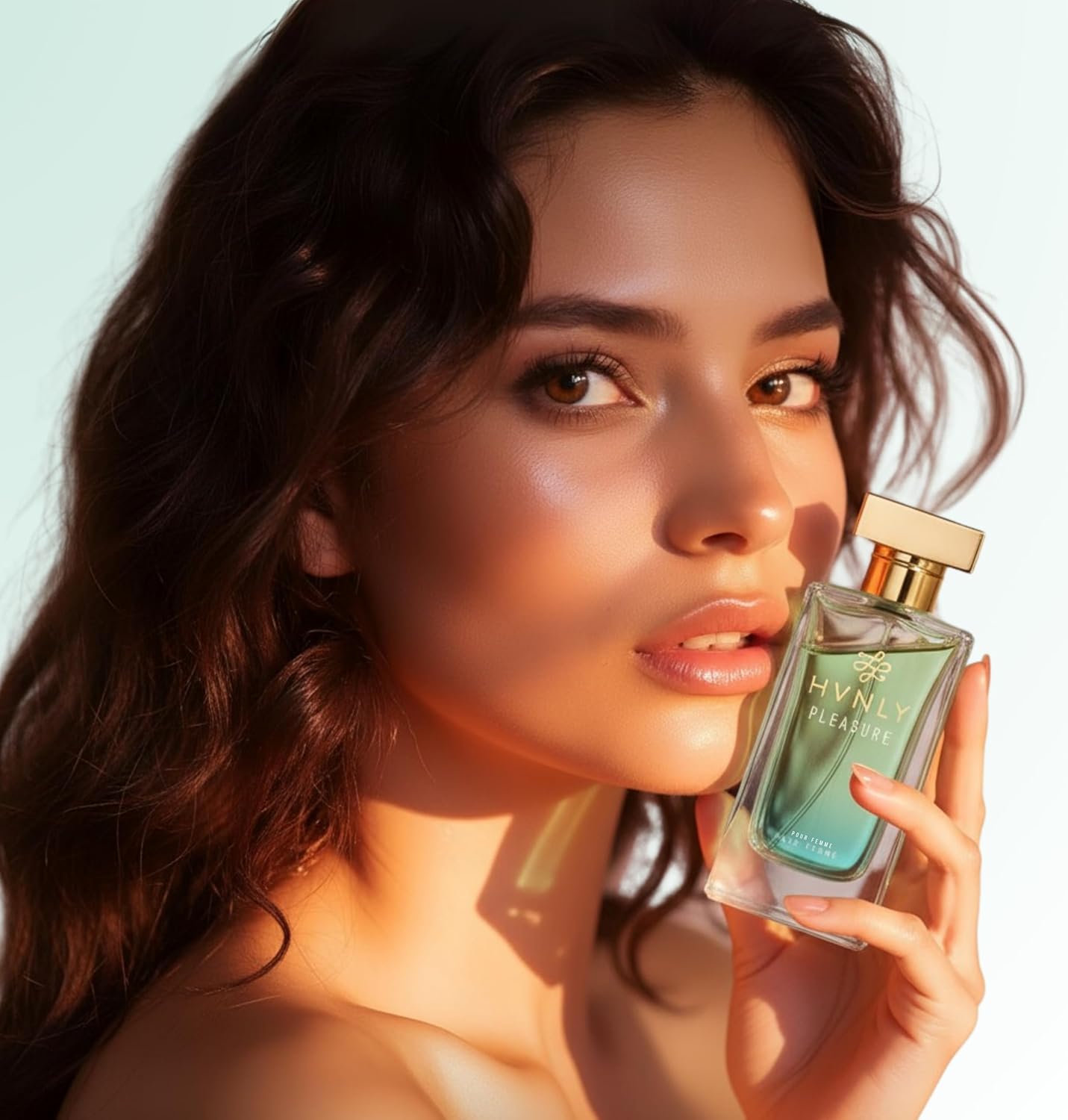 HVNLY Pleasure EDP | Perfume For Women | An Ideal Gift | Long Lasting Premium Fruity Floral Fragrance | Cherry, Strawberry,Patchouli | Best For Night Out & Casual Wear | 1.0 fl.oz