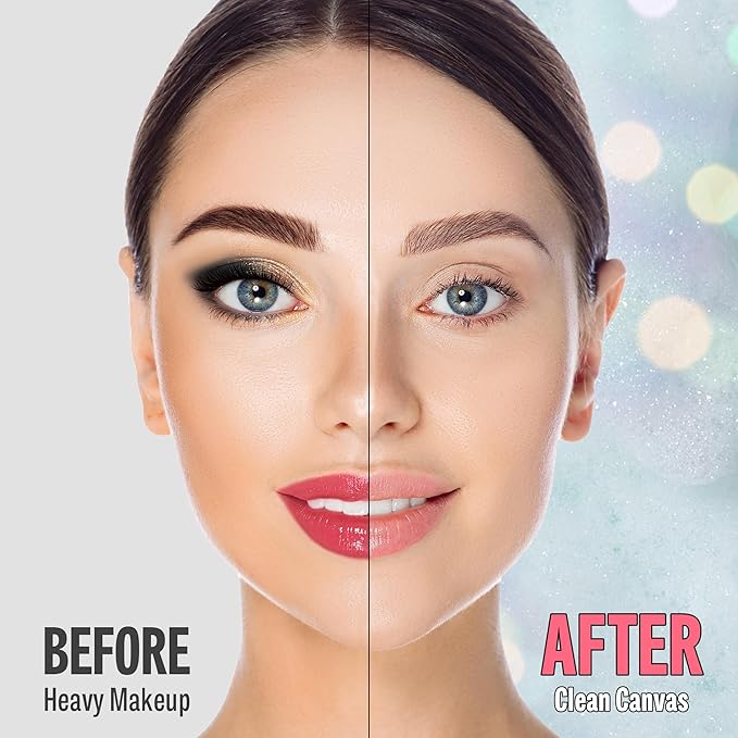 K-Beauty Rose Vitamin + Cica Biome Foam Gift Set | Daily Face Wash - Oil Based Cleanser to Foam | Korean Skin Care for Dry Sensitive Skin | Face Cleanser Bundle