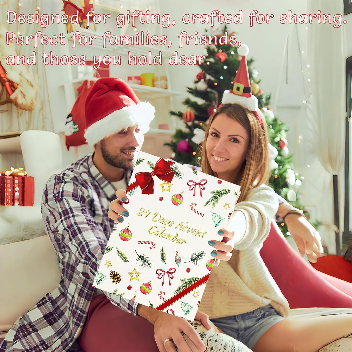 Makeup Advent Calendar 2025, 24 Days Christmas Makeup Gift Set for Women & Teens, Makeup Set Christmas Countdown Calendar, Make up Set for Girls, Holiday Surprise Make Up Kit for Women Full Kit