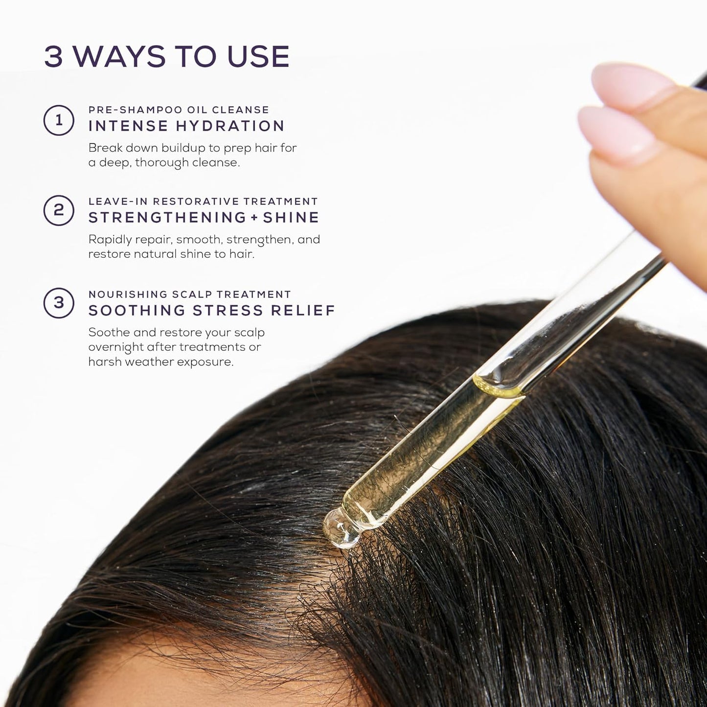 SUTRA Fahrenheit 450+ Multi‑Purpose Oil for Hair, Skin & Scalp | Heat Protection to 450 °F | Frizz Control, Shine & Deep Hydration – Face, Body & Pre‑Shampoo Treatment