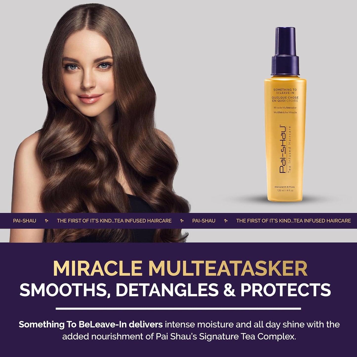 Pai-Shau Something To BeLeave-In Leave In Conditioner Spray For Detangling, Heat Protection, And Frizz Control