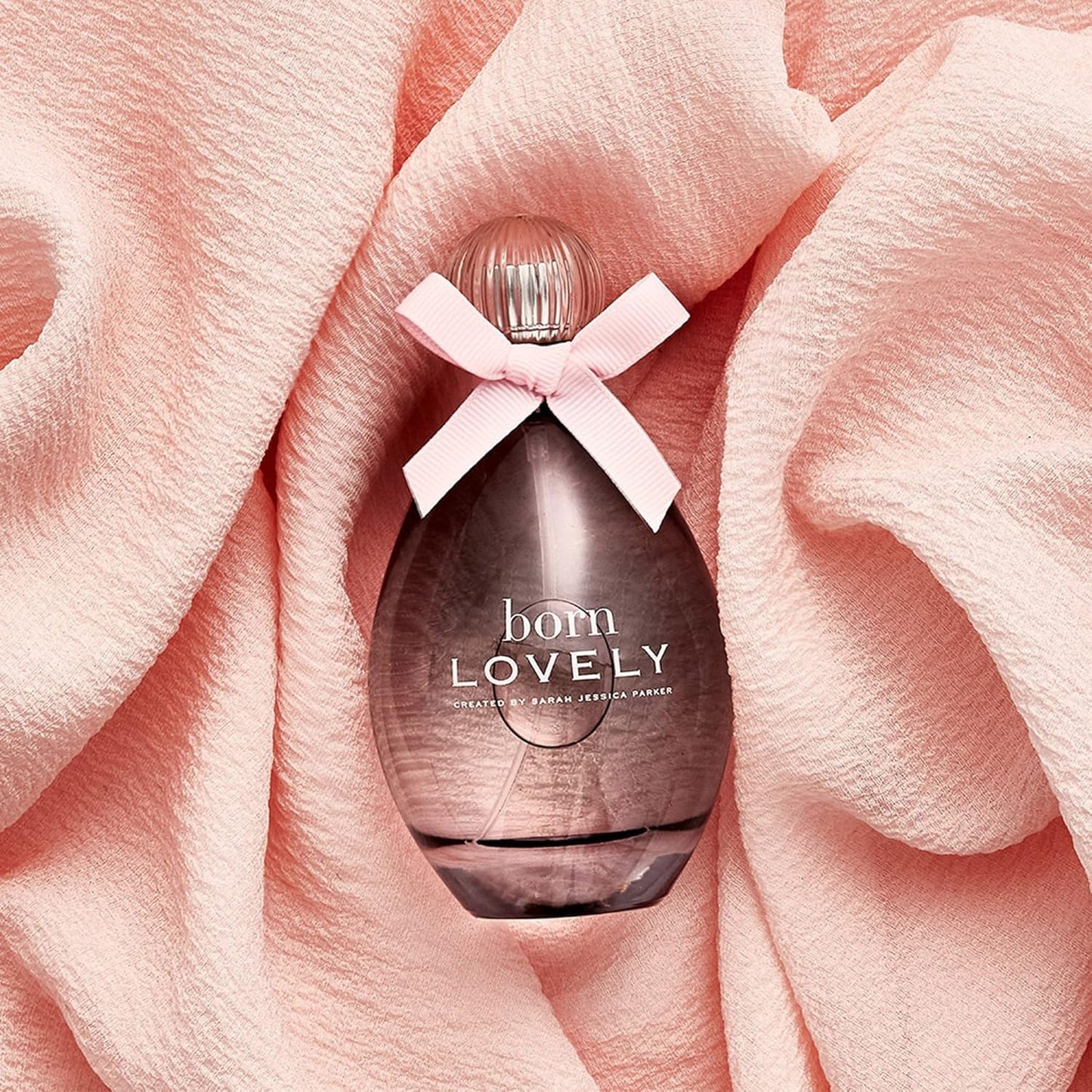 SJP Born Lovely Lush, Sweet, Elegant Amber Floral Eau De Parfum Spray Fragrance for Women - Mandarin, Peony, Honeysuckle, and Freesia - Intense, Long Lasting Scent - 1 oz