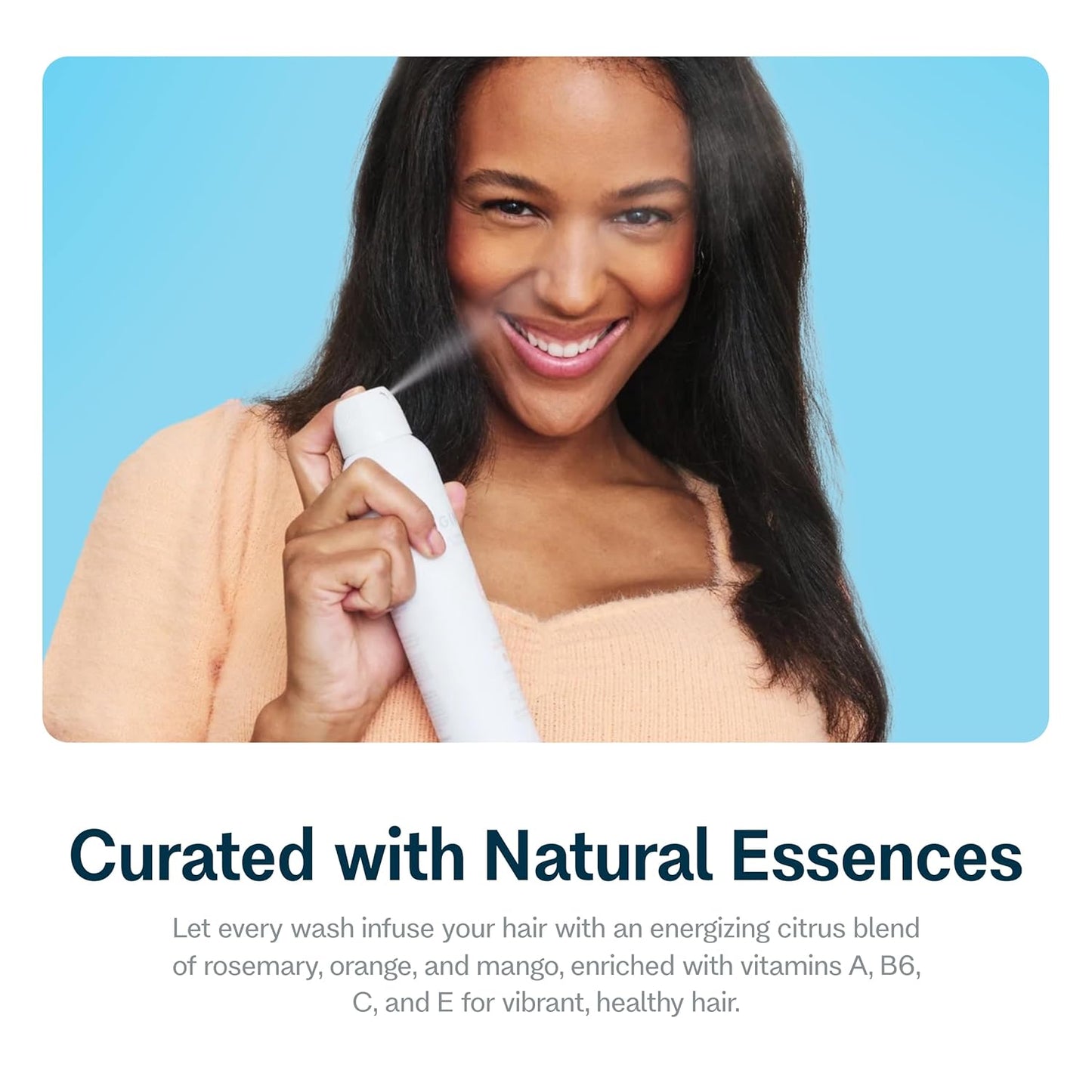 GIMME Beauty Dry Shampoo - For All Hair Types, Including Blonde - With Biotin, Aloe Vera & Keratin - Sulfate & Paraben Free with Sun Protection - Citrus Clarity