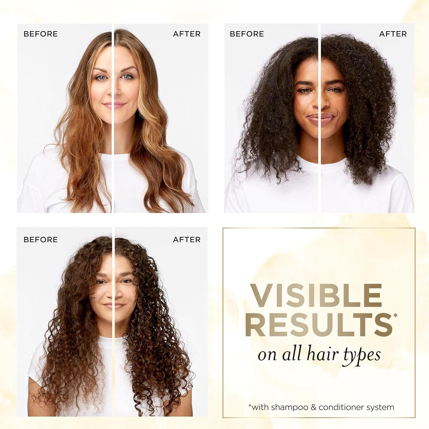 Pantene Conditioner, with Rice Water, Protects Natural Hair Growth, Volumizing, for Women, Nutrient Infused with Vitamin B5, Pro-V Blends, 30.0 oz