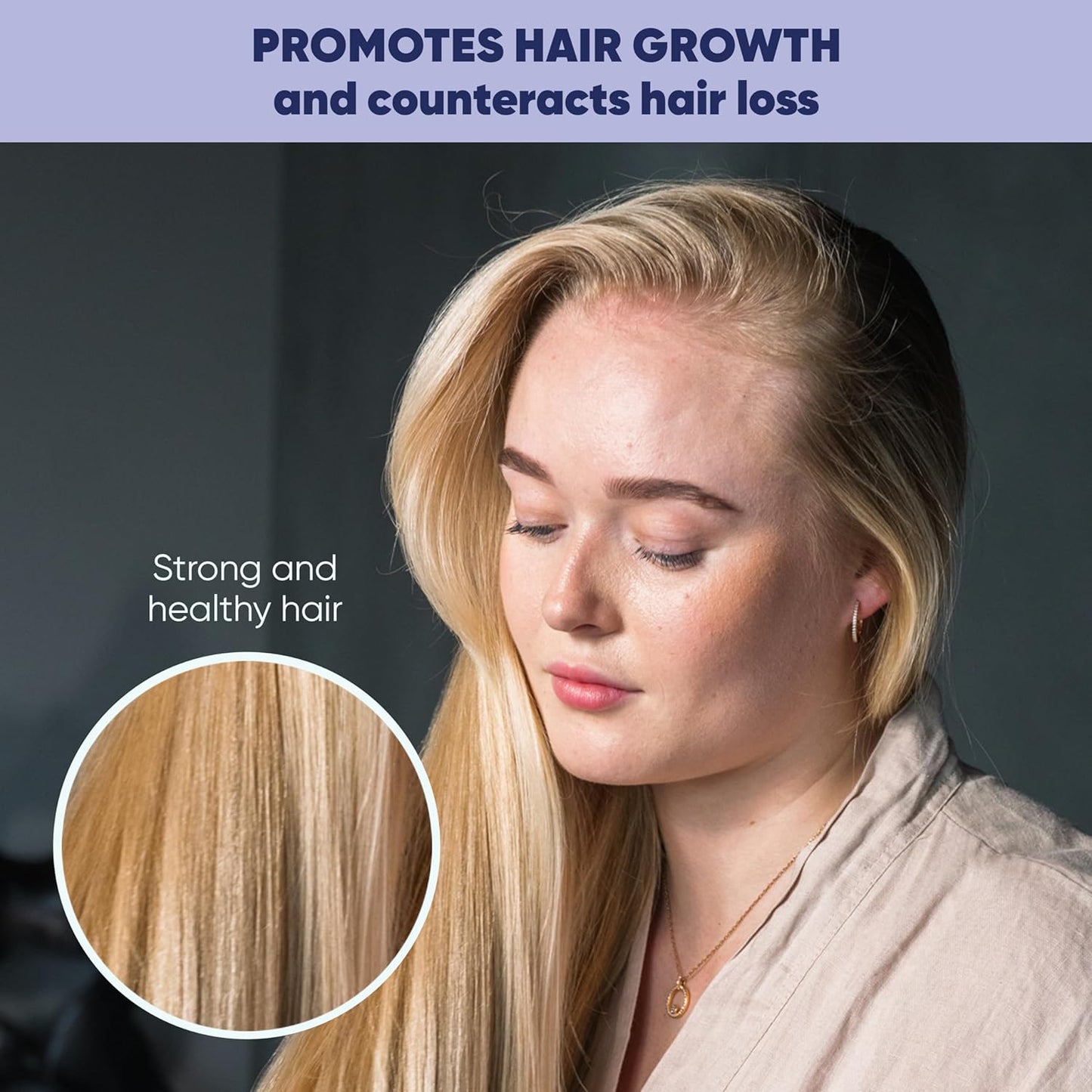 MOERIE Ultimate Hair Growth Serum for Natural Hair Regrowth & Thickening - Anti Thinning & Hair Loss Treatment for Women - Rapid Hair Growth Products - Scalp Oil Alternative - 1.69 fl oz / 50 ml