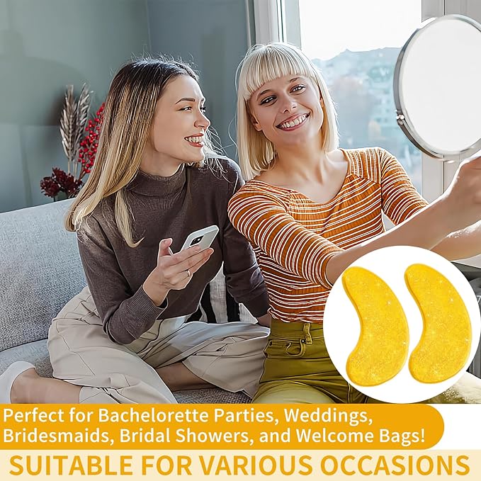 30 Pairs Under Eye Patches,Gold Under Eye Mask,Eye Masks Skincare Enriched with Collagen,Eye Patches for Puffy Eyes and Dark Circles,Undereye Bags,Reduce Wrinkles,Anti-Aging