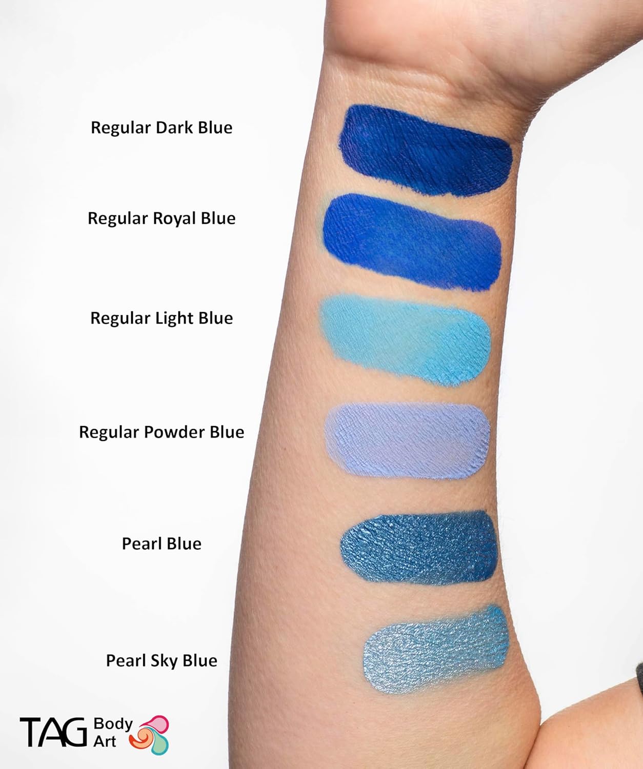 TAG Face and Body Paint - Regular Powder Blue 32gm