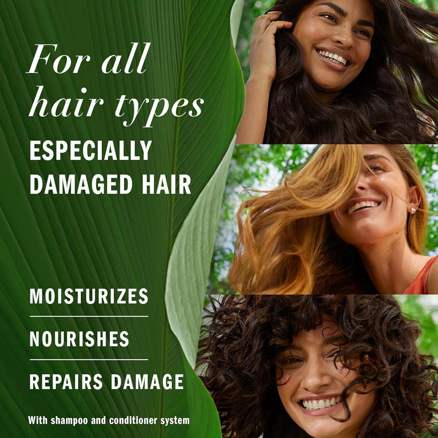 Herbal Essences Argan Oil Repair Shampoo & Conditioner Set, Moisturizes & Smoothes, Paraben-Free, Color-Safe, pH-Balanced, Citrus Scent, 20.2 Fl Oz, 2-Pack